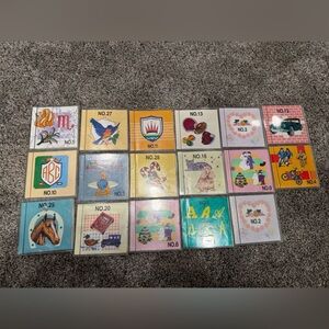 Lot of 17 brother design cards Christmas, horse, etc